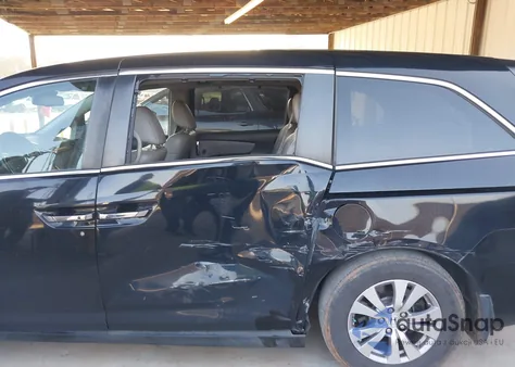 2014 Honda Odyssey Ex-L from USA, damaged, VIN 5FNRL5H60EB130907